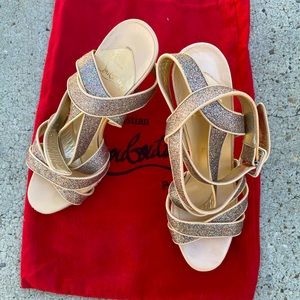 Authentic Christian Louboutins size 38.5